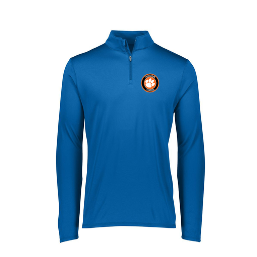 [FTLQFLRY-FAXS-LOGO2] Decker Women's Flex-Lite 1/4 Zip Shirt (Female Adult XS, Royal, Logo 2)