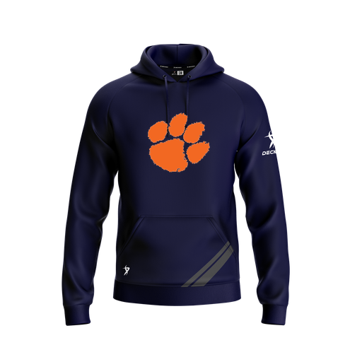 [FOLHSMNV-YXS-LOGO1] Decker Summit Hoodie (Youth XS, Navy, Logo 1)