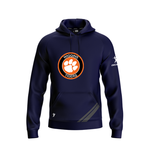 [FOLHSMNV-YXS-LOGO2] Decker Summit Hoodie (Youth XS, Navy, Logo 2)