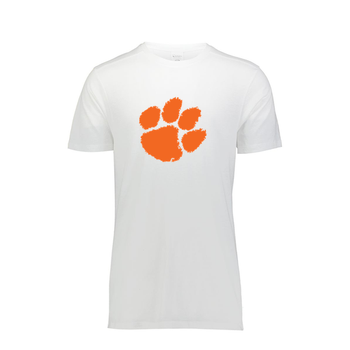 [FTSCUBWH-AS-LOGO1] Decker Men's Tri-Blend T-Shirt - Short Sleeve (Adult S, White, Logo 1)