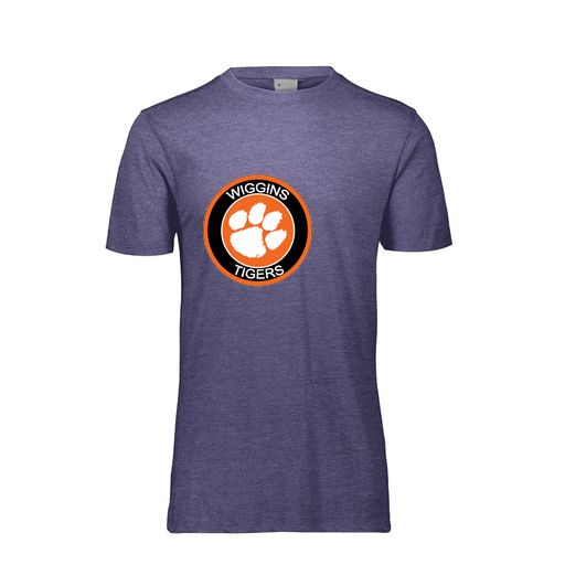 [FTSCUBRY-AS-LOGO2] Decker Men's Tri-Blend T-Shirt - Short Sleeve (Adult S, Royal, Logo 2)