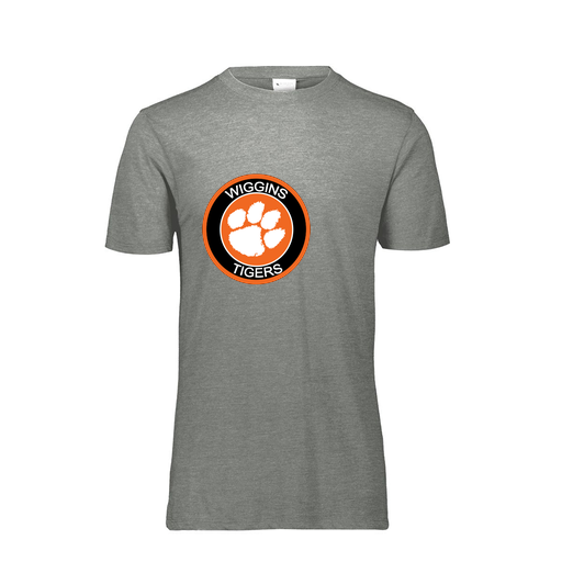 [FTSCUBGY-AS-LOGO2] Decker Men's Tri-Blend T-Shirt - Short Sleeve (Adult S, Gray, Logo 2)