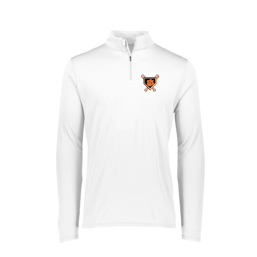 [FTLQFLWH-FAXS-LOGO3] Decker Women's Flex-Lite 1/4 Zip Shirt (Female Adult XS, White, Logo 3)