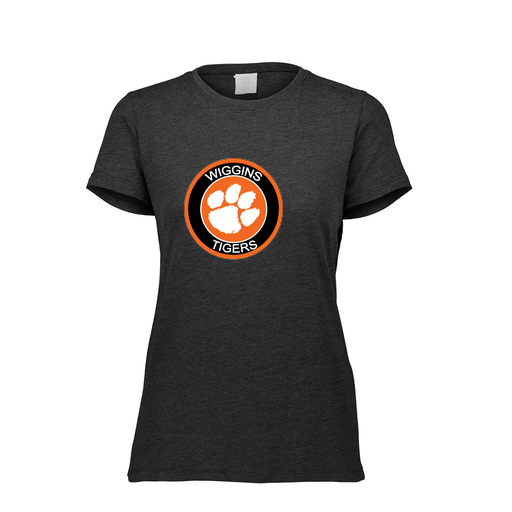 [FTSCUBBK-FAXS-LOGO2] Decker Women's Tri-Blend T-Shirt - Short Sleeve (Female Adult XS, Black, Logo 2)