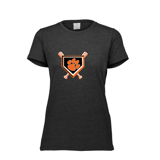 [FTSCUBBK-FAXS-LOGO3] Decker Women's Tri-Blend T-Shirt - Short Sleeve (Female Adult XS, Black, Logo 3)