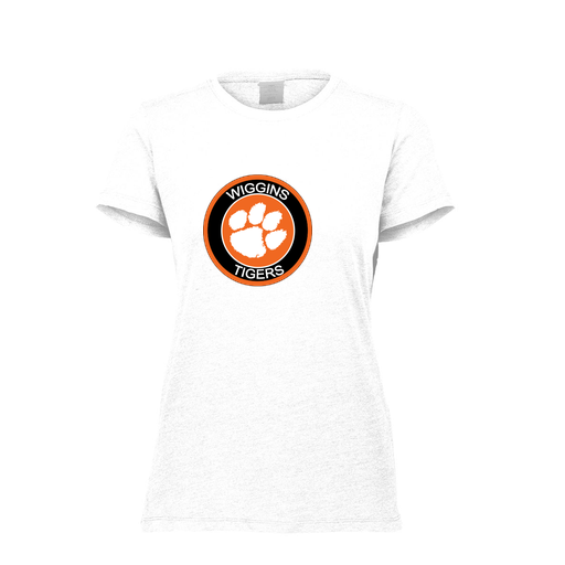 [FTSCUBWH-FAXS-LOGO2] Decker Women's Tri-Blend T-Shirt - Short Sleeve (Female Adult XS, White, Logo 2)