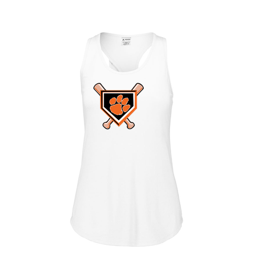 [3078.005.S-LOGO3] Ladies Tri Blend Tank Top (Female Adult S, White, Logo 3)