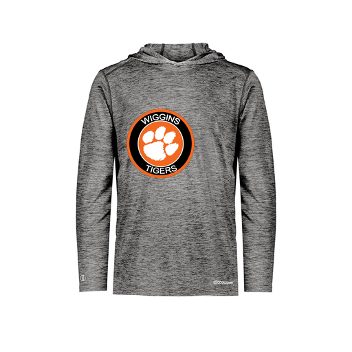 [FOLHCGBK-AS-LOGO2] Decker Men's Charge Hoodie (Adult S, Black, Logo 2)