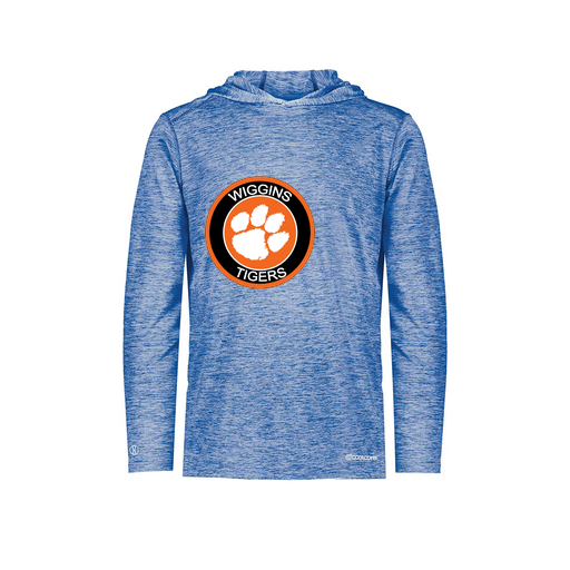 [FOLHCGRY-AS-LOGO2] Decker Men's Charge Hoodie (Adult S, Royal, Logo 2)