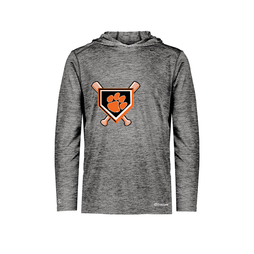 [FOLHCGBK-YS-LOGO3] Decker Youth Charge Hoodie (Youth S, Black, Logo 3)