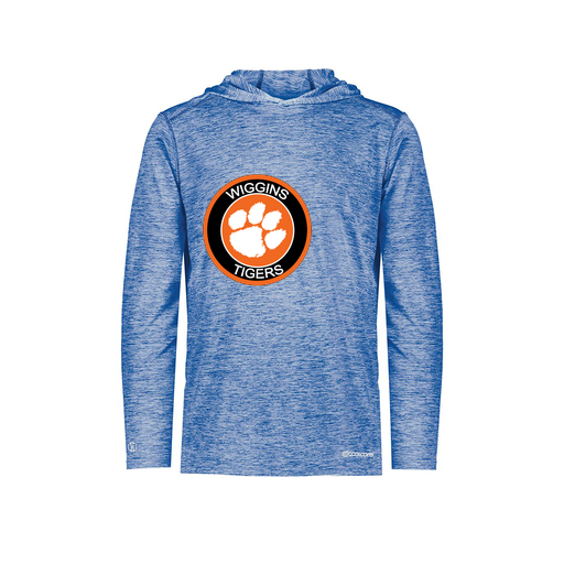 [FOLHCGRY-YS-LOGO2] Decker Youth Charge Hoodie (Youth S, Royal, Logo 2)