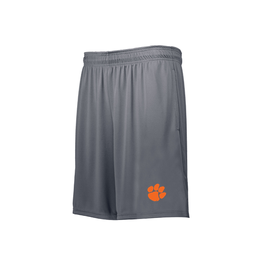 [229511.059.XS-LOGO1] Men's Swift Short (Adult XS, Gray, Logo 1)