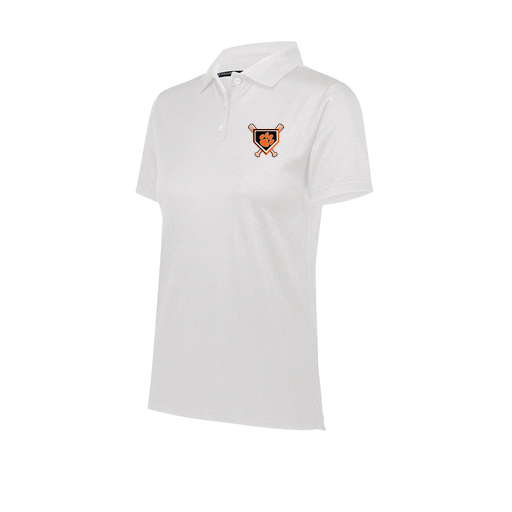 [222768.005.XS-LOGO3] Ladies Prism Polo (Female Adult XS, White, Logo 3)