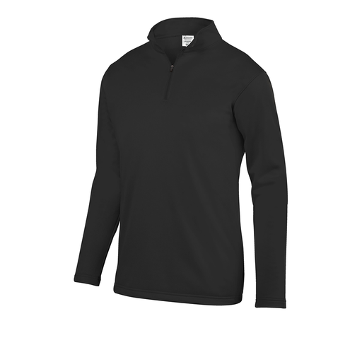 [5508.080.S-LOGO4] Youth FlexFleece 1/4 Zip (Youth S, Black, Logo 4)