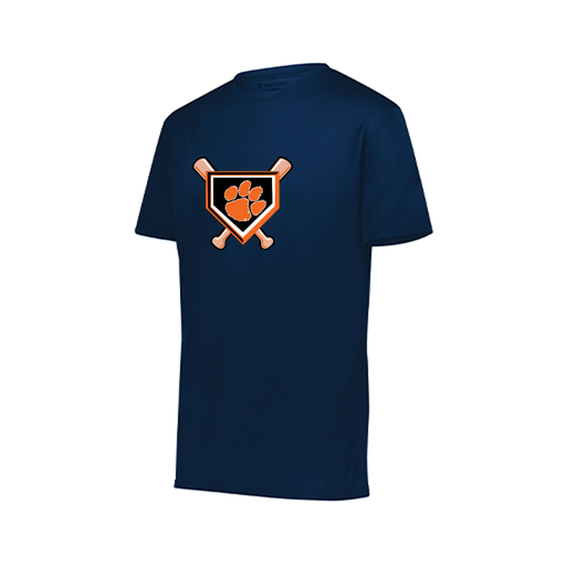 [222819.065.XXS-LOGO3] Youth Movement Dri Fit Shirt (Youth XXS, Navy, Logo 3)